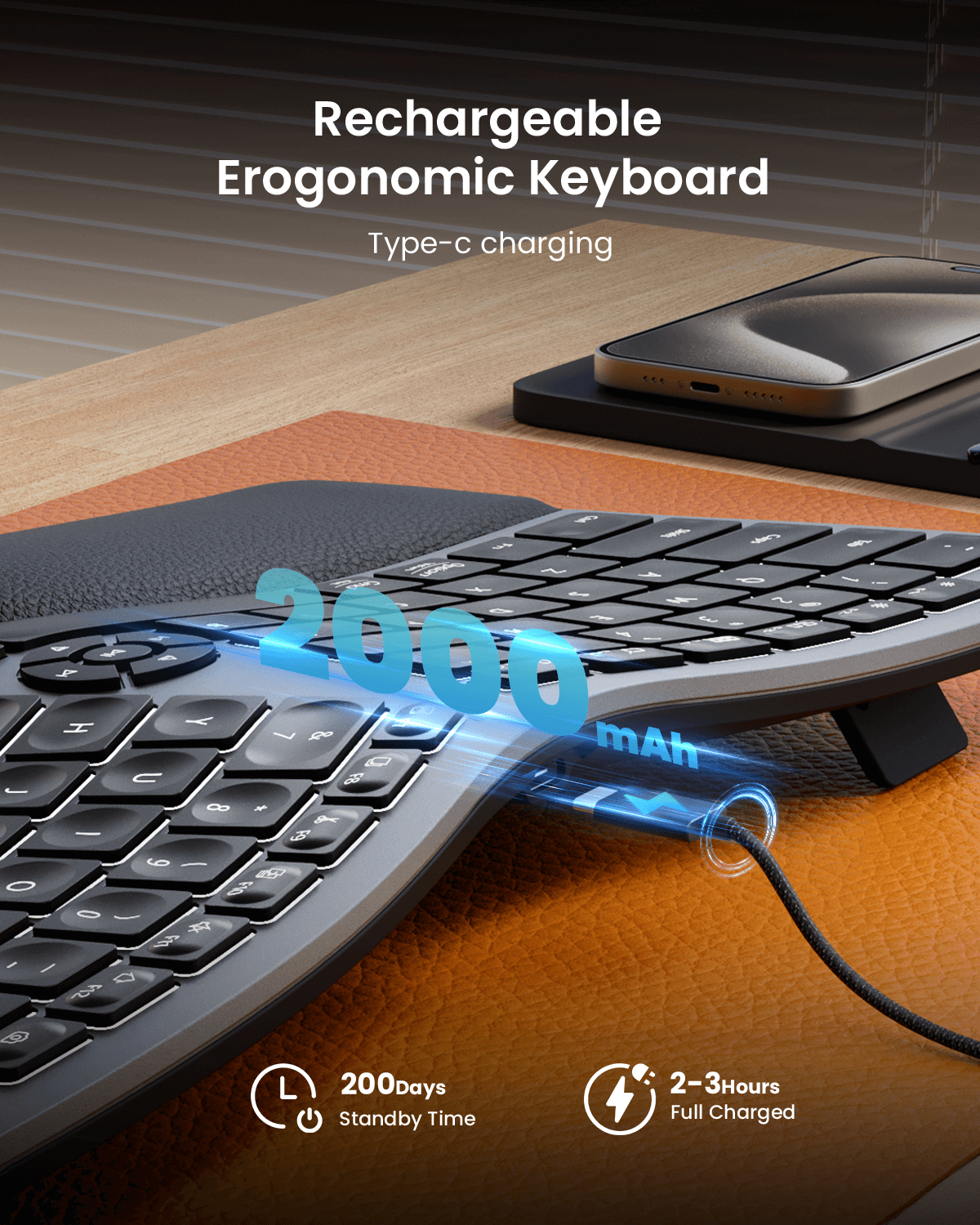 Hot keyboard ergonomic typing keyboard Microsoft