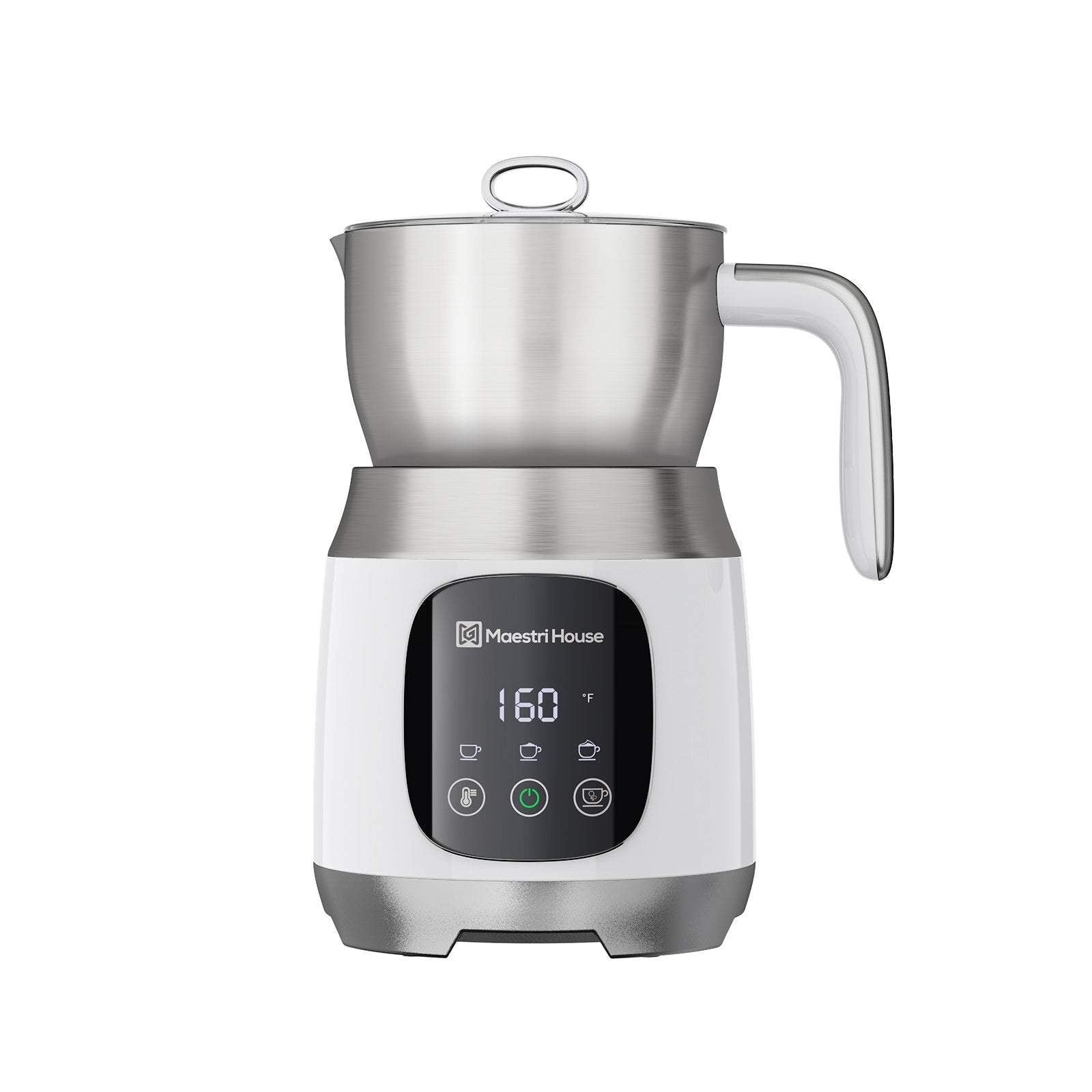 Review Breville Milk Cafe Frother Warmer BMF600XL Works Great! 