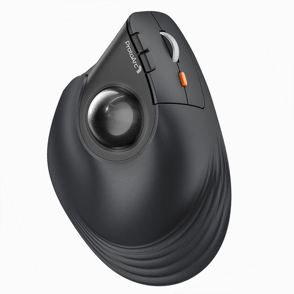 EM05 Ergonomische Vertikale Kabellose Trackball-Maus