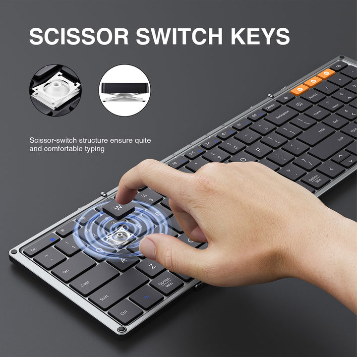 XK01 Tri-Fold Bluetooth Keyboard