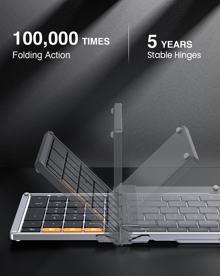 XK01 Tri-Fold Bluetooth Keyboard