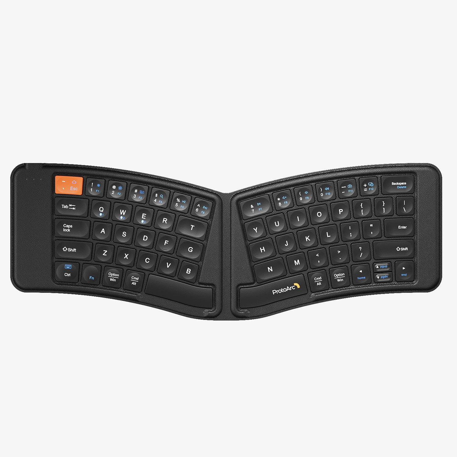 XK03FoldableErgonomicKeyboard