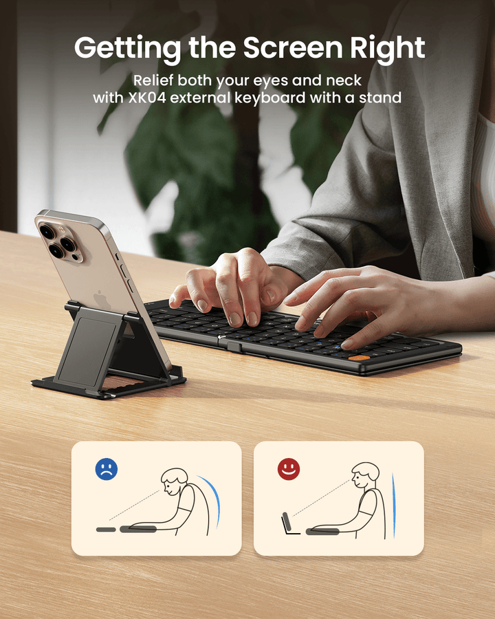 XK04 Foldable Compact Keyboard
