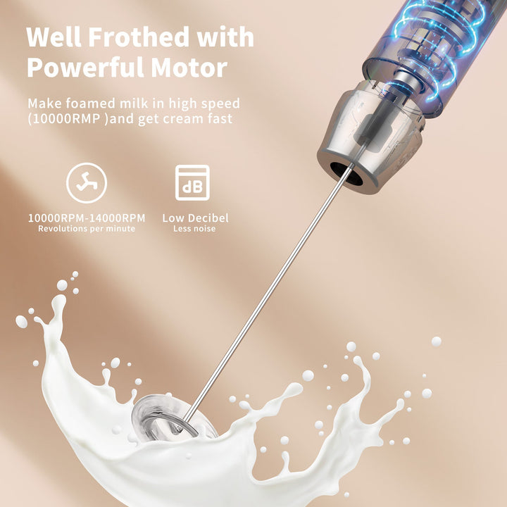 Rechargeable Milk Frother Review