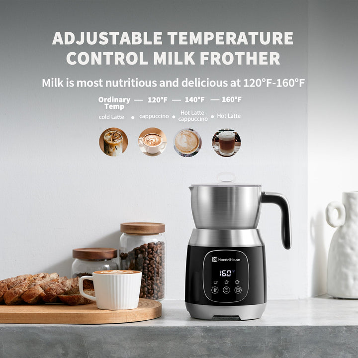 Premium Automatic Milk Frother - Perfect for Lattes, Macchiato